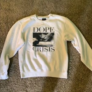 Sweatshirt white vintage